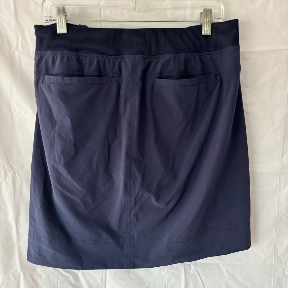 Athleta Midtown Skort Skirt Navy size 16T - Picture 2 of 7